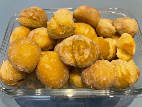 삶은밤 쉽게 까는법