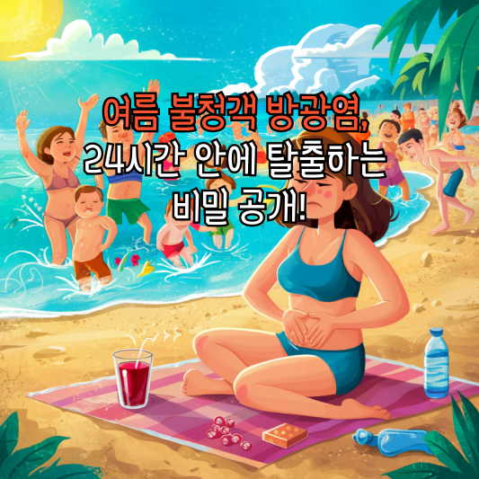 여름 불청객 방광염, 24시간 안에 탈출하는 비밀 공개!
