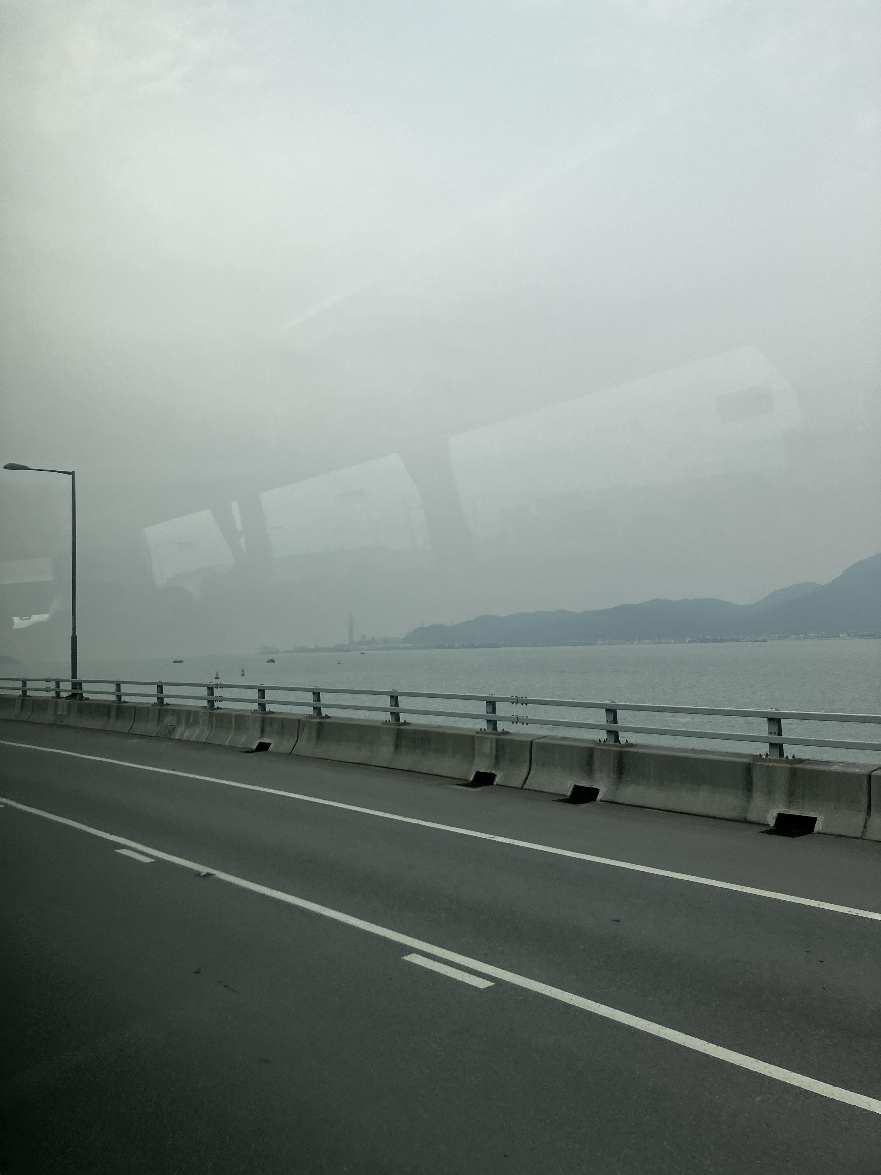 강주아오대교에서 사진들