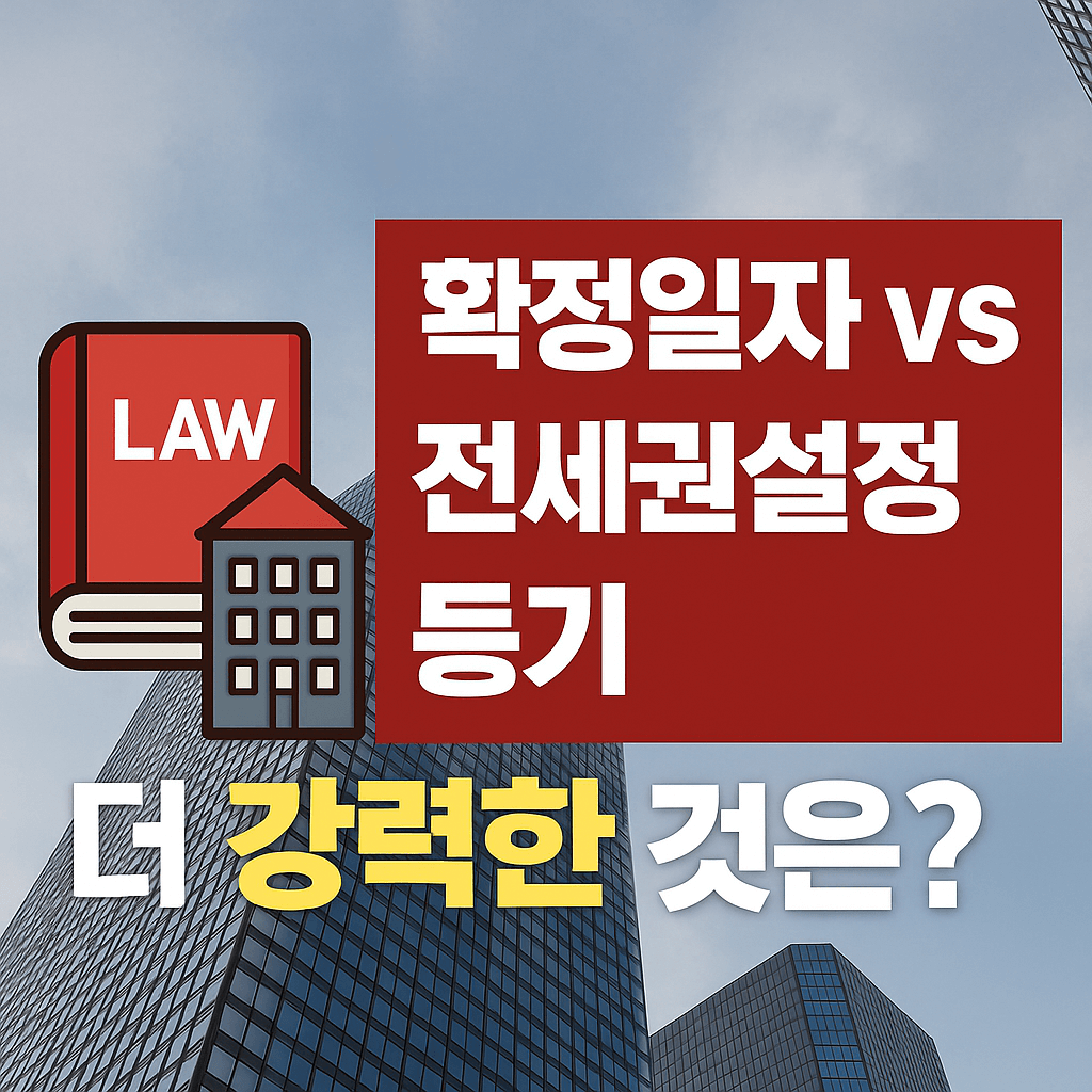 확정일자, 전세권설정