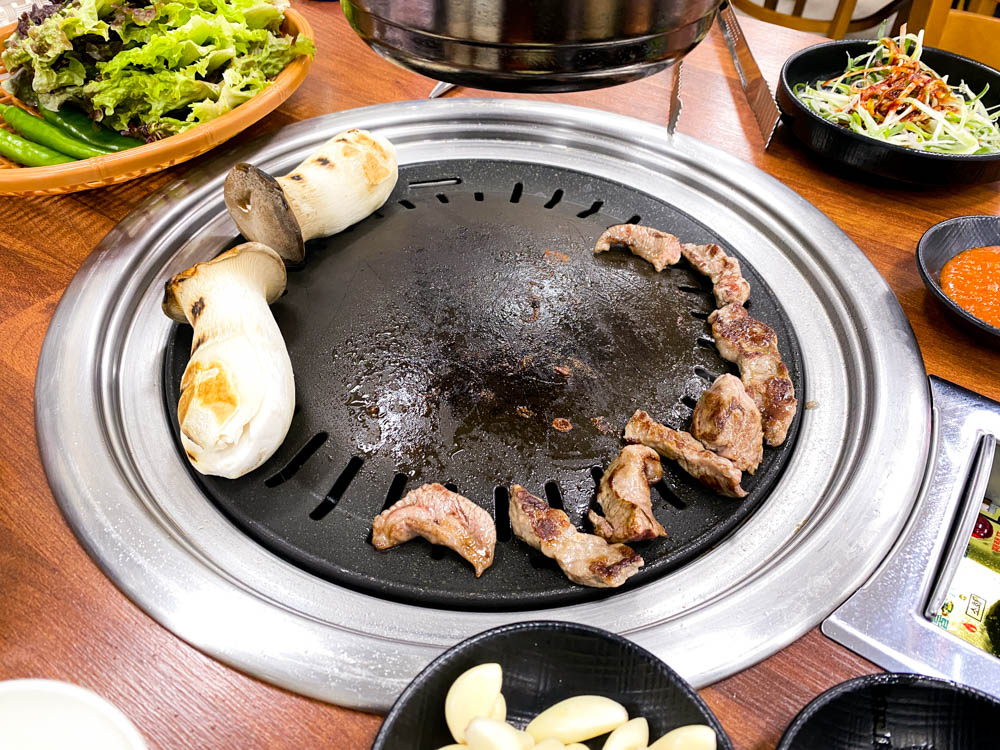 정육식당 식사