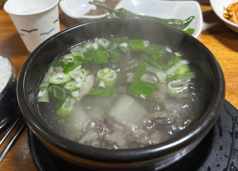 생방송오늘저녁 무한리필 소고기무국 군산 맛집