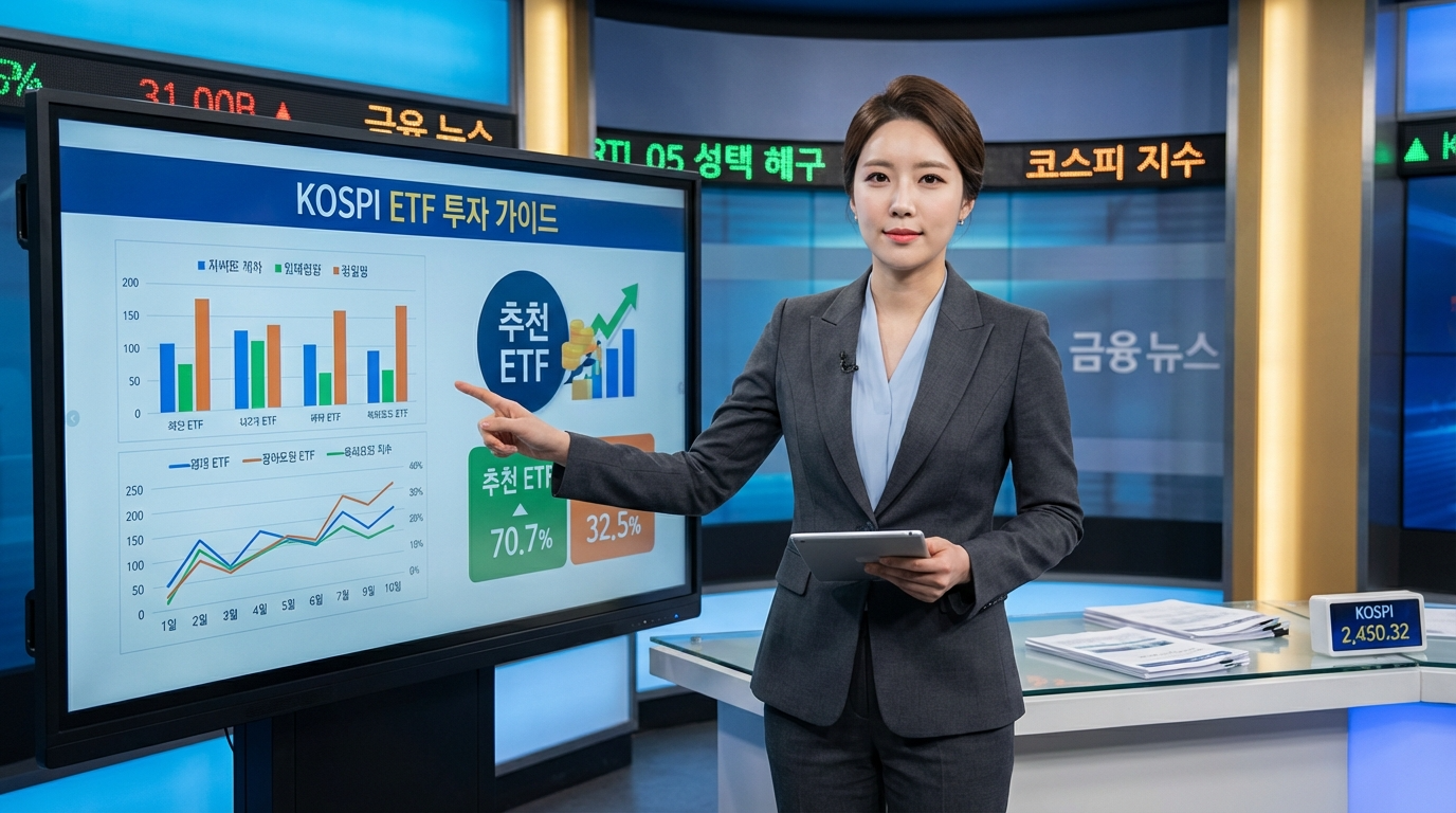 코스피 ETF 추천 종류별 비교 및 투자 가이드