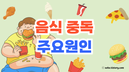 청소년 음식 중독의 주요 원인
