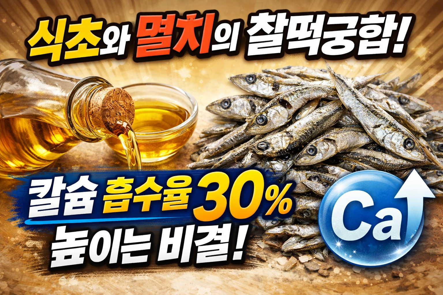식초와 멸치