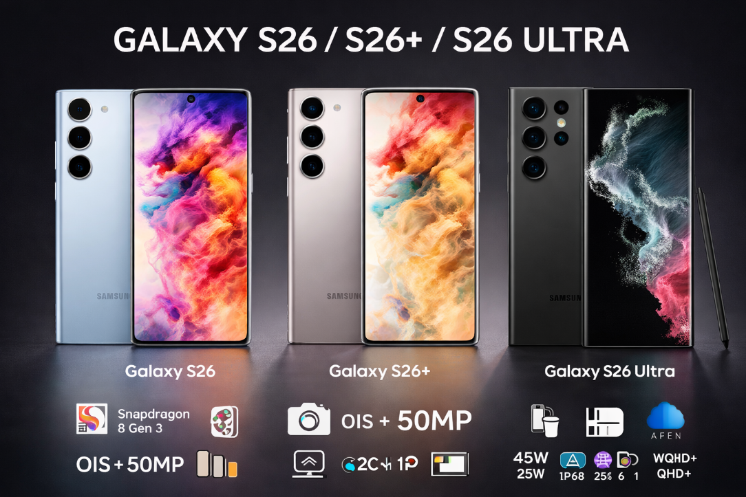 베일 벗은 삼성 갤럭시 S26 시리즈 스펙 사양 기능 완벽 총정리