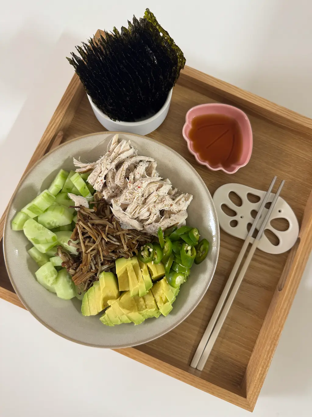 김과 폰즈소스, 닭가슴살