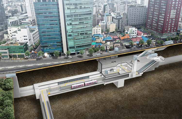 왕십리역 조감도