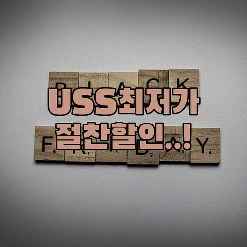 온라인 플랫폼을 활용한 USS 최저가..
