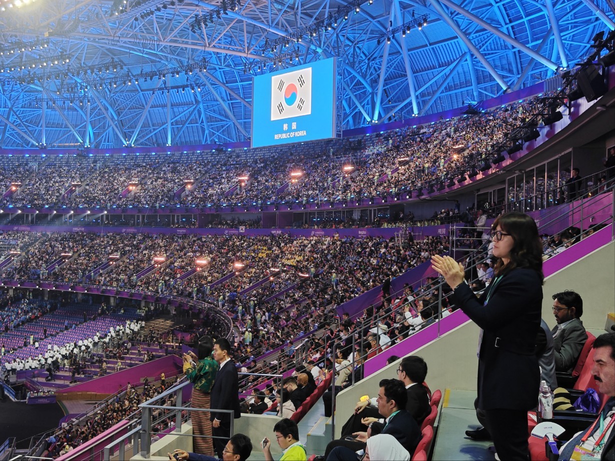 탁구 장영진 장미란 차관