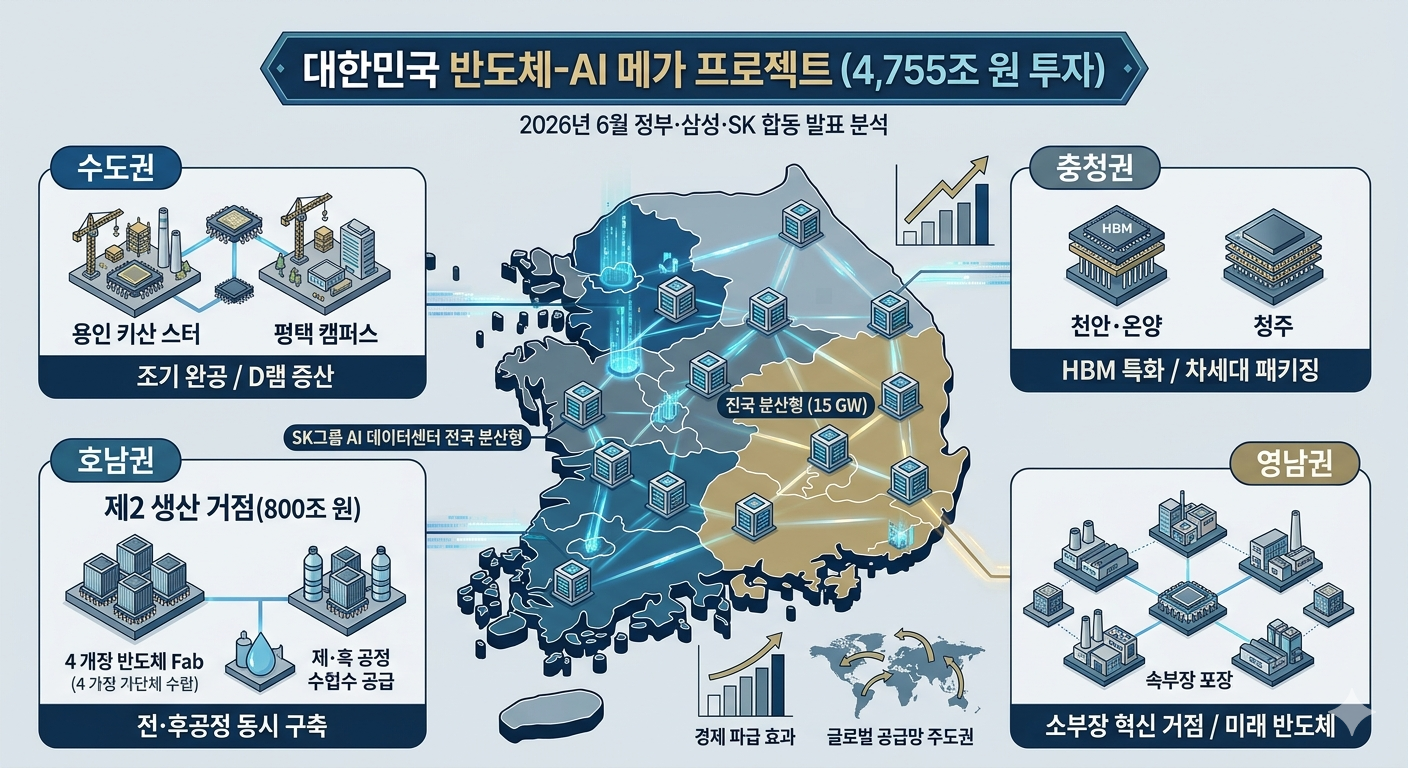 2026..6.30 삼성잔자, sk하이닉스 한국 지역 투자규모 청사진