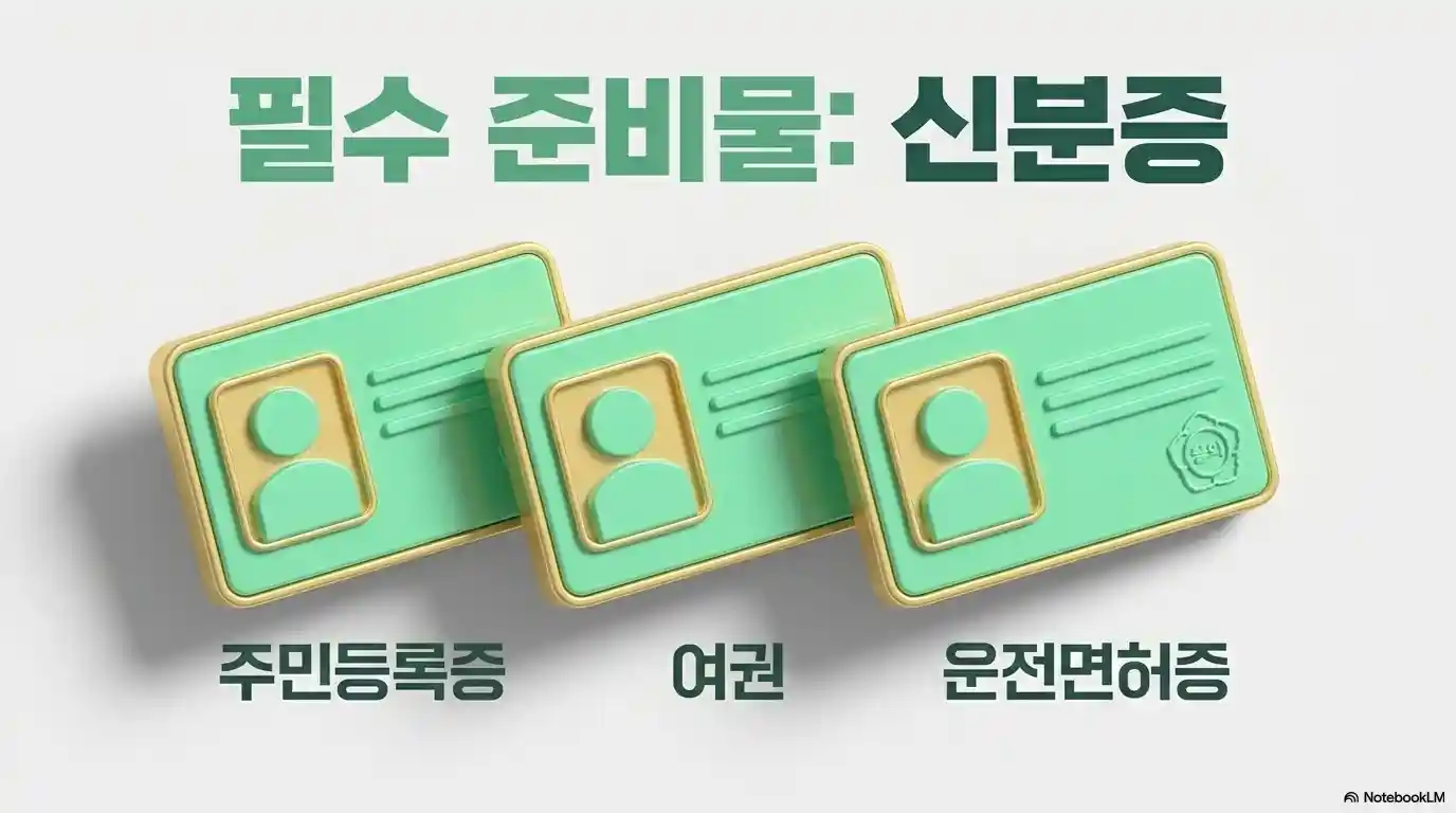 사전투표 필수 준비물 신분증