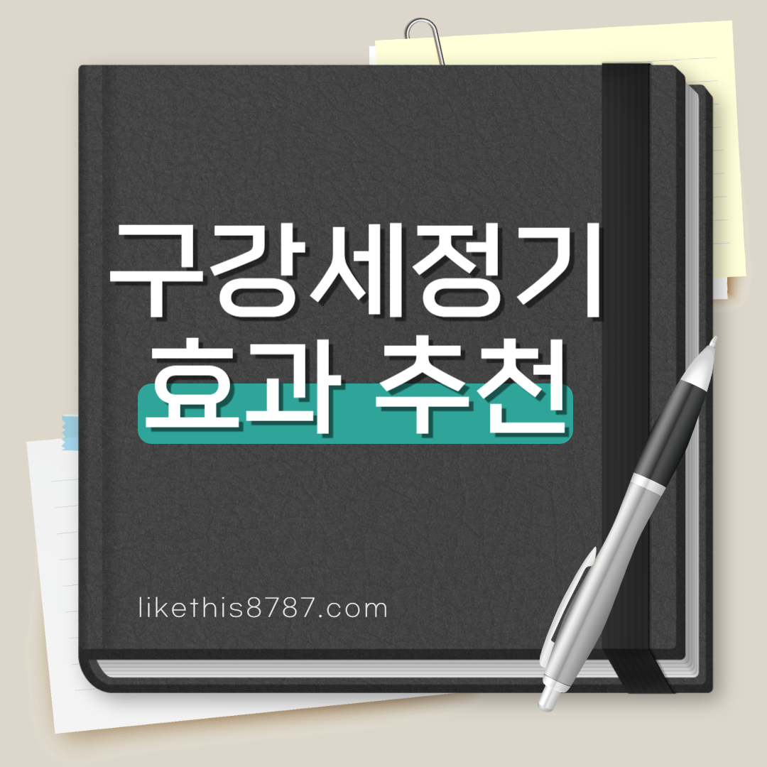구강세정기
