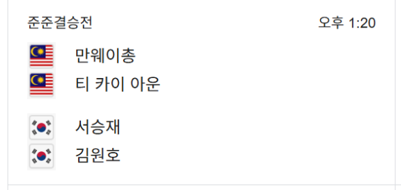 안세영 배드민턴 중계