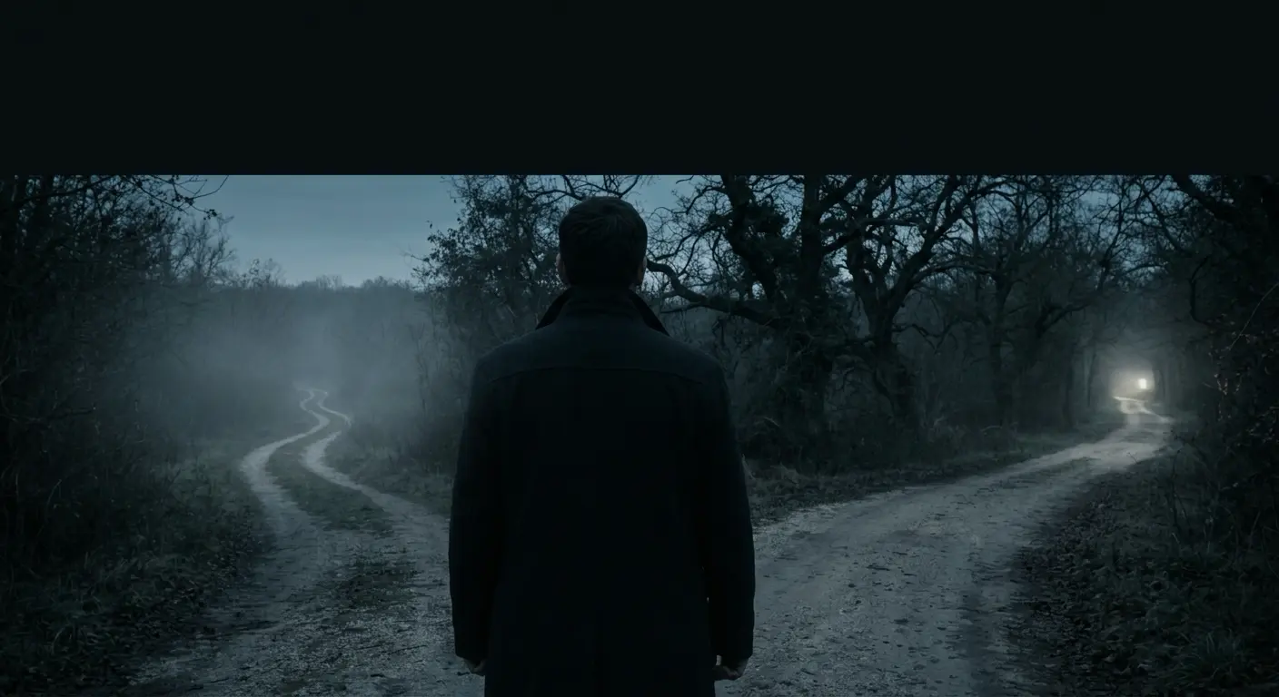 관계를 정리할지 고민하는 상황 이미지