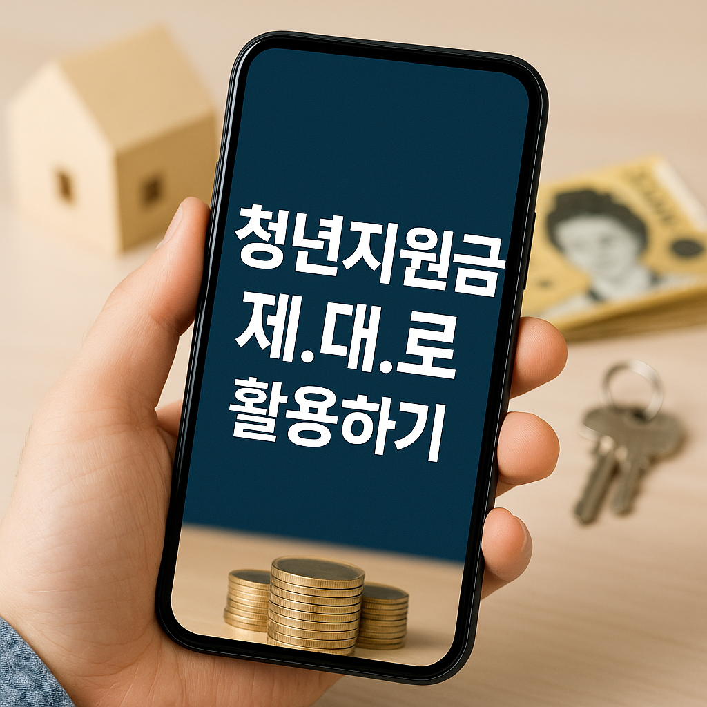 청년지원금으로 월세부터 목돈 만들기