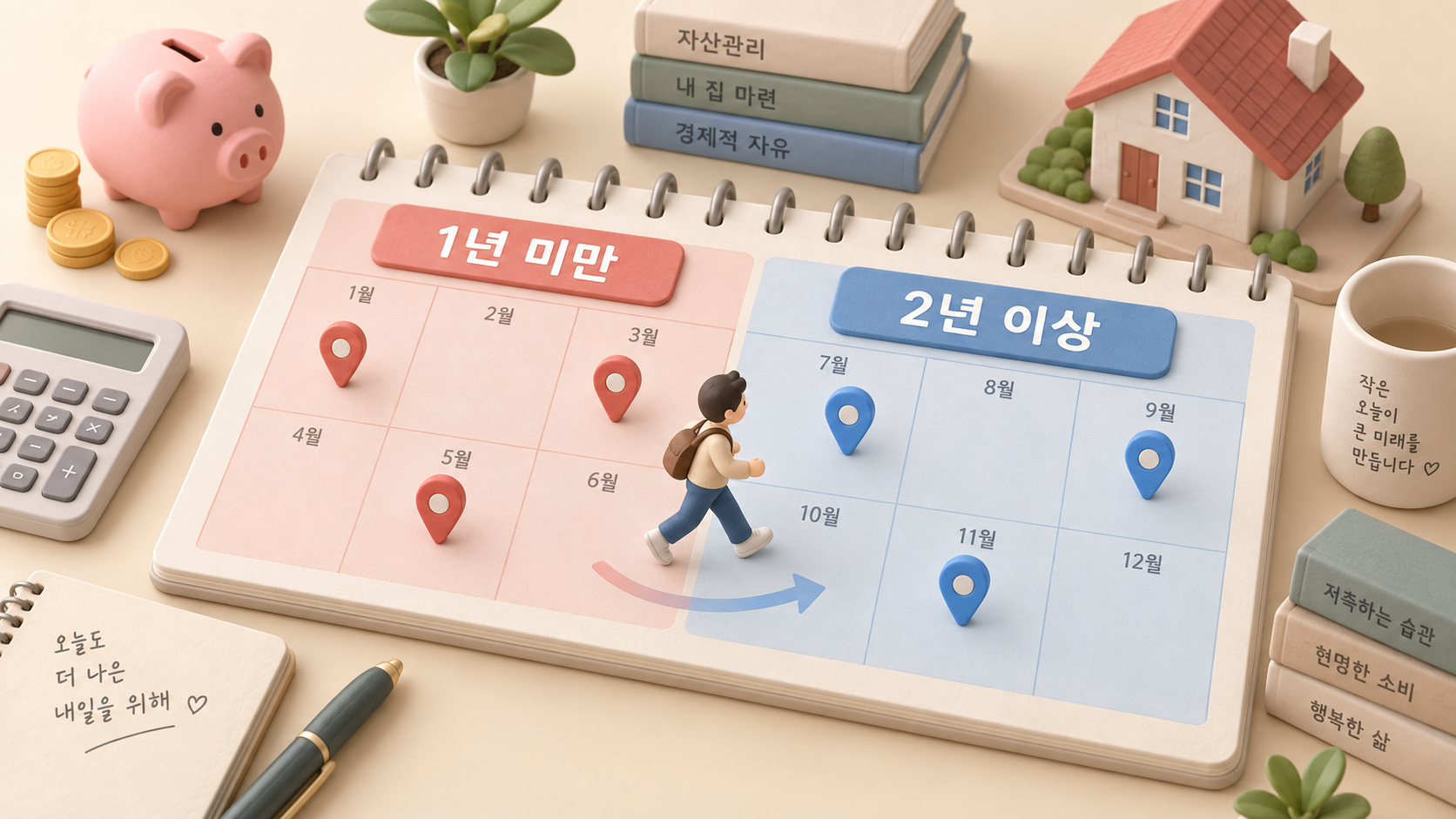 해지 시점별 적용 이율