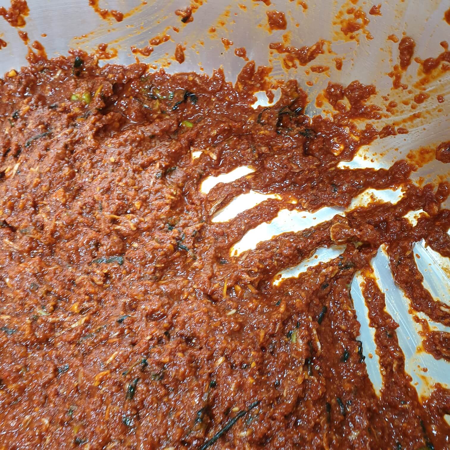 김장김치 양념