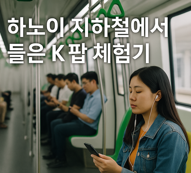 하노이 지하철에서 들은 K팝 체험기