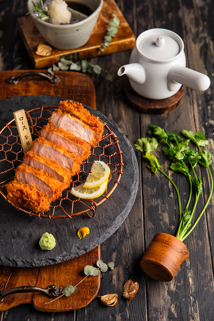 된장 돈가스 만돈 줄서는 맛집 블랙트러플카츠