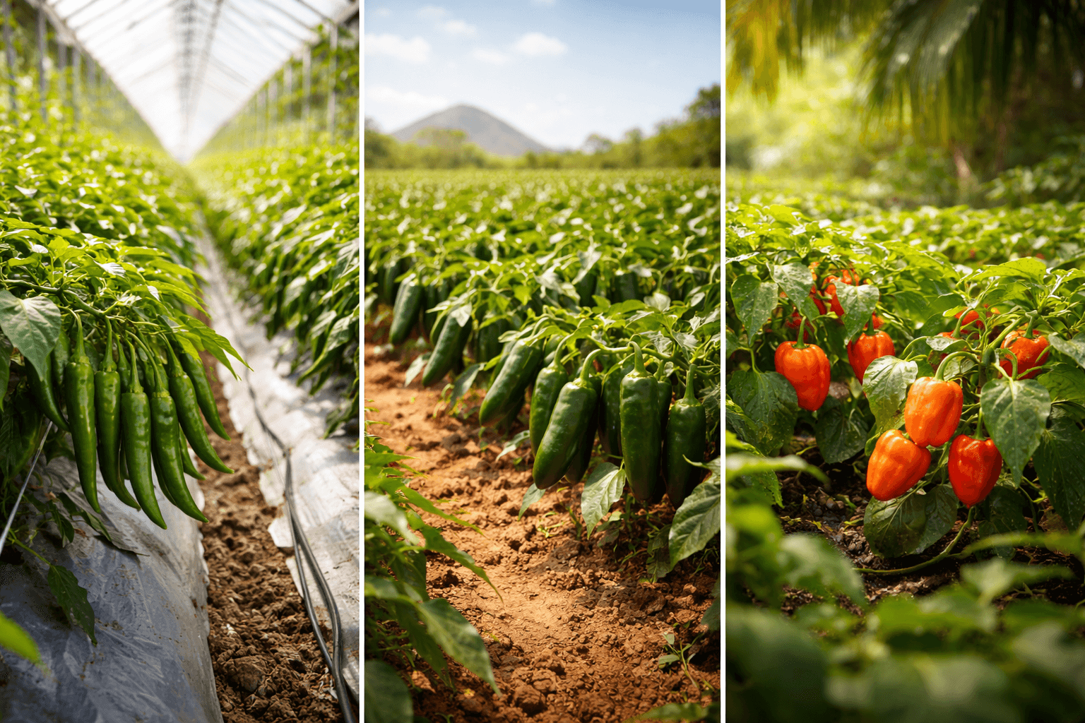 재배 환경과 품종 특성 비교