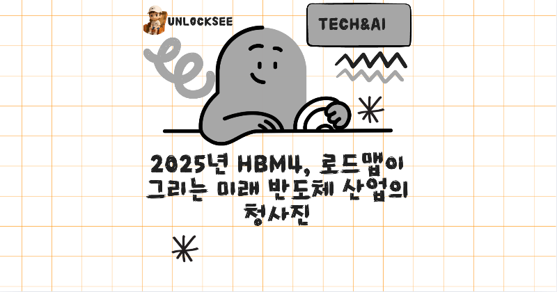 2025년 HBM4, 로드맵이 그리는 미래 반도체 산업의 청사진