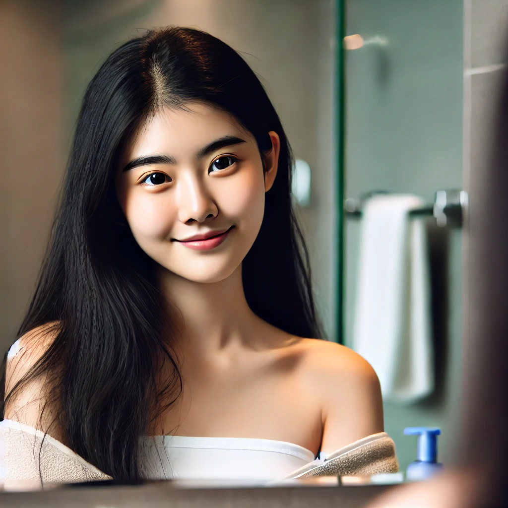 레이저 제모 후 샤워