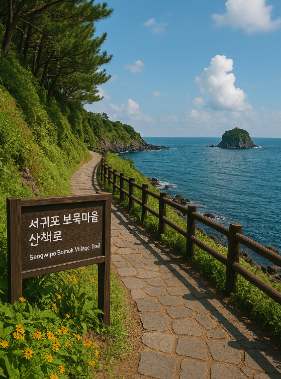 서귀포여행 숨은 명소 보목마을 산책로