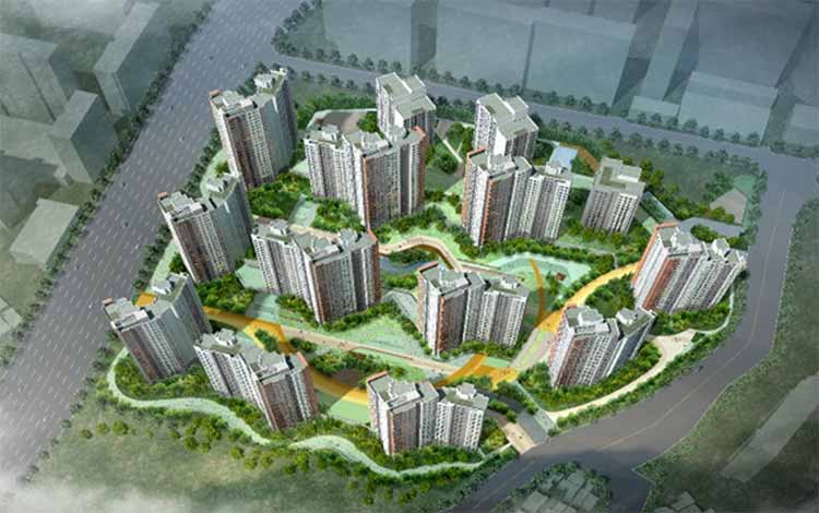 봉천 14구역 조감도