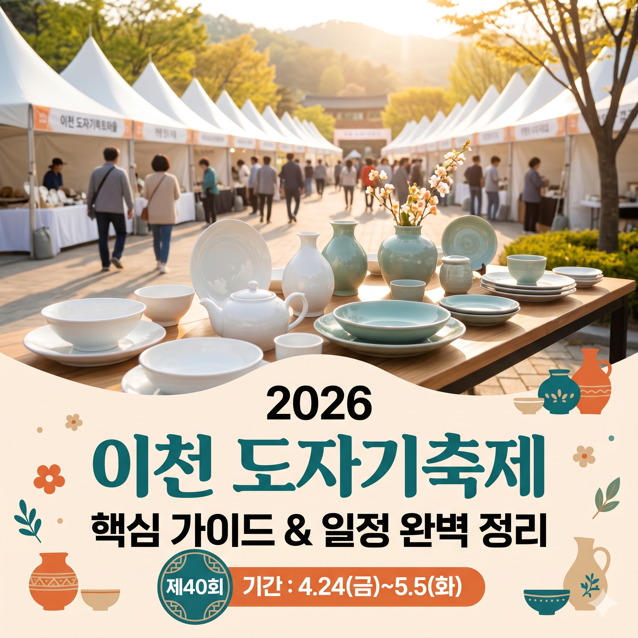 2026 이천 도자기축제 일정 및 알차게 즐기는 핵심 가이드