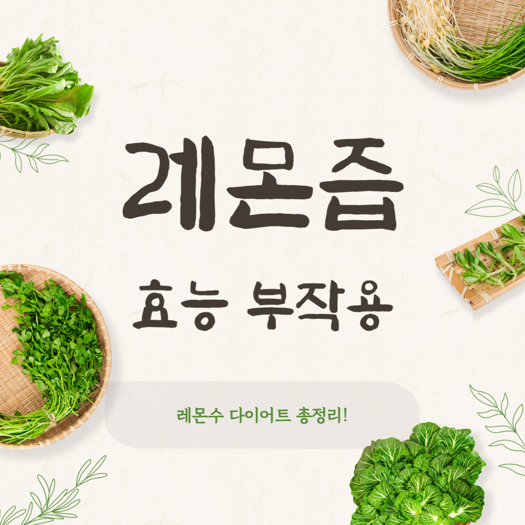 레몬즙 효능과 부작용 및 레몬수 다이어트 총정리