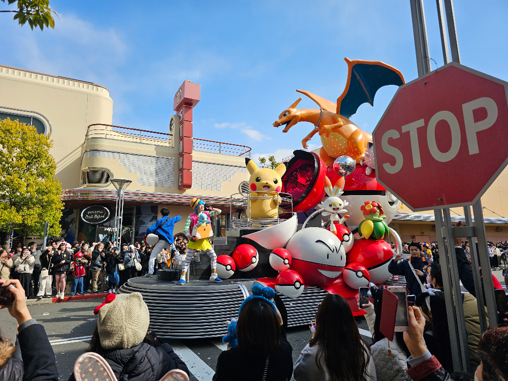 USJ NO LIMIT 퍼레이드 포켓몬스터