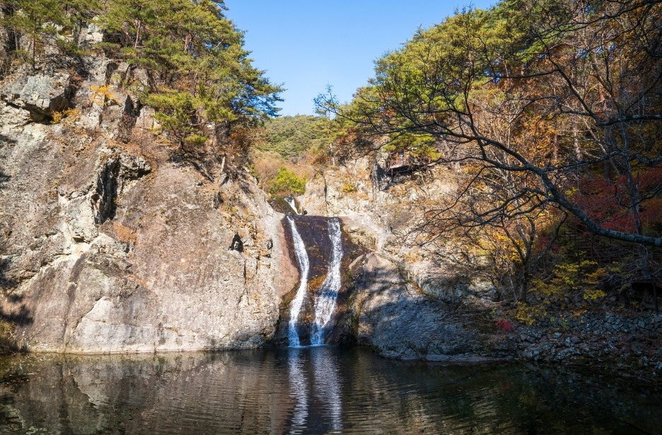 주왕산-계곡