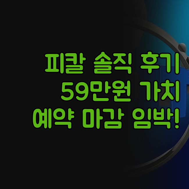 피칼바트로스 화이트 비치 솔직 후기!..