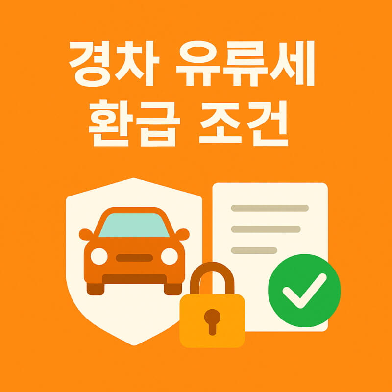 경차 유류세 환급 조건 관련 사진