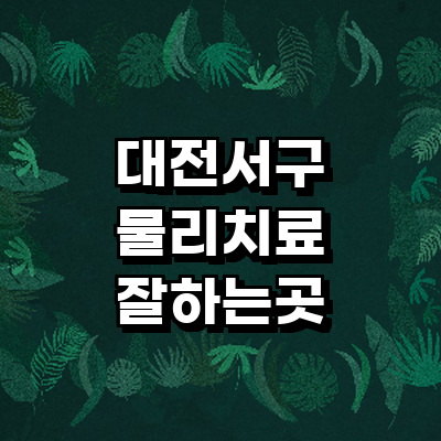 대전 서구 정형외과