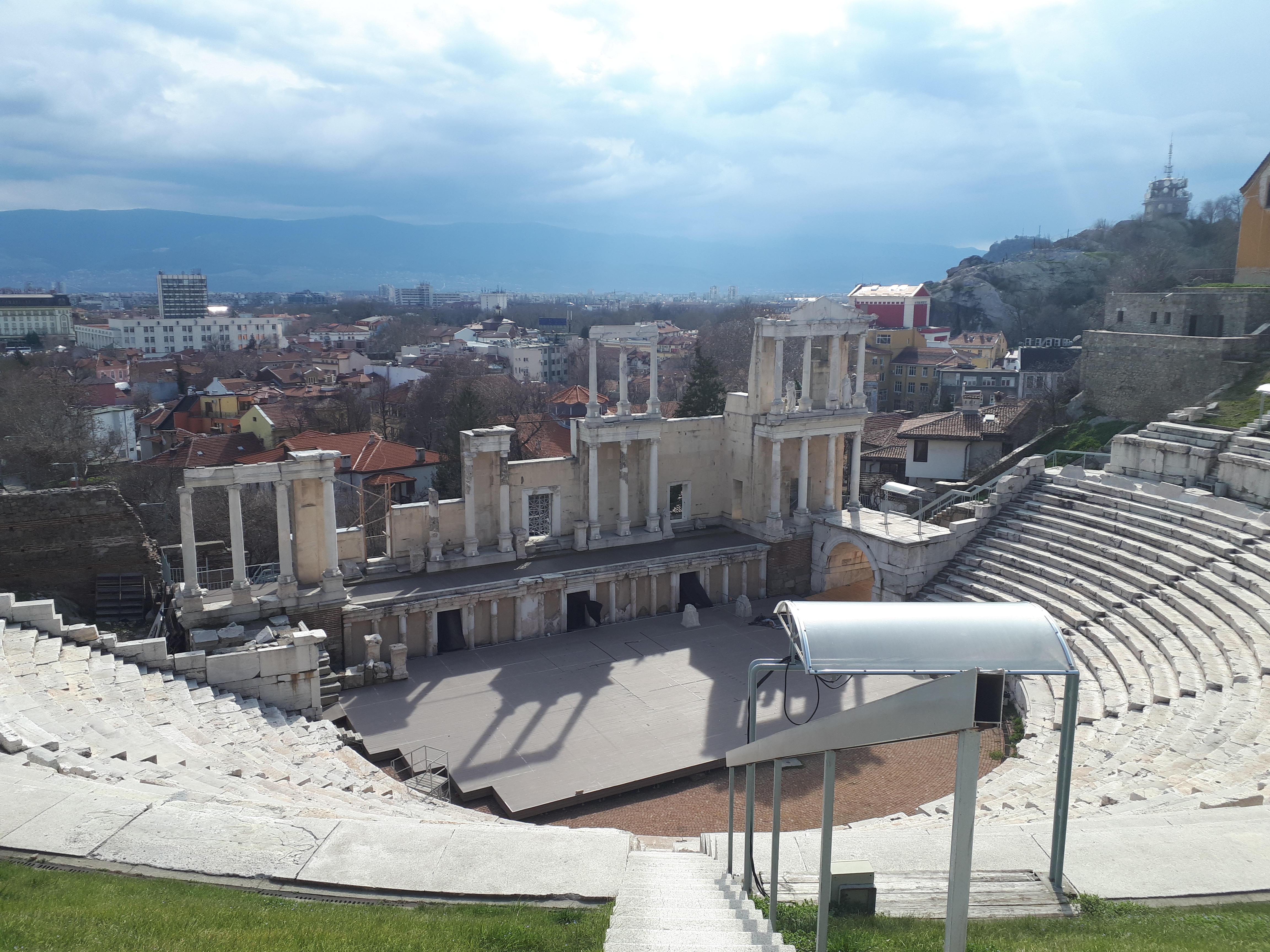 불가리아 플로브디프 필리포폴리스 고대 원형극장