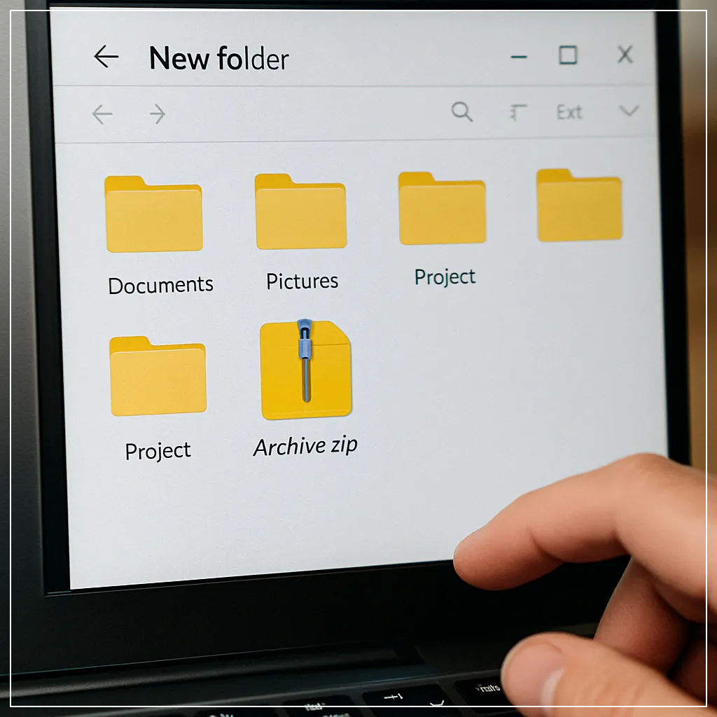 윈도우에서 ZIP 파일 확인 화면