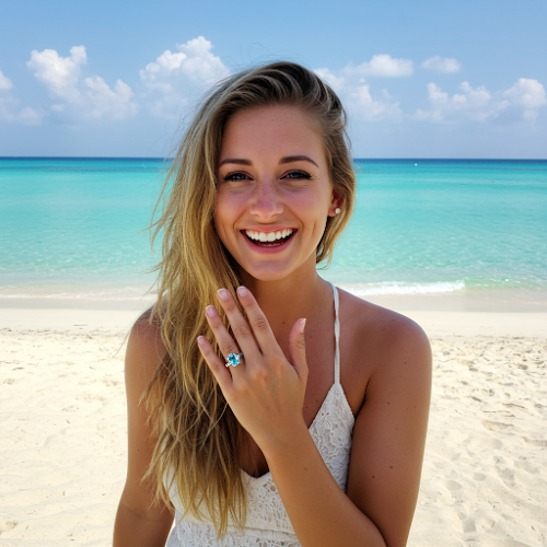 블루 토파즈 주얼리: 반지, 목걸이, 귀걸이 등 다양한 활용