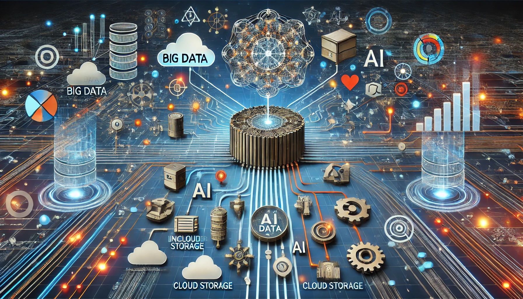 빅데이터 흐름을 개념적으로 표현