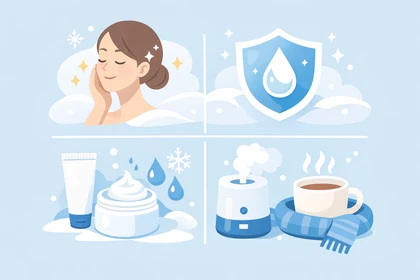 겨울철 피부 보습과 장벽 관리 모습11