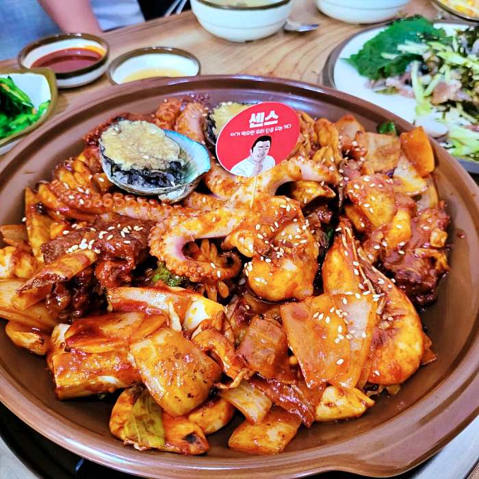 영종도 을왕리 맛집 왕갈비 해물 전골