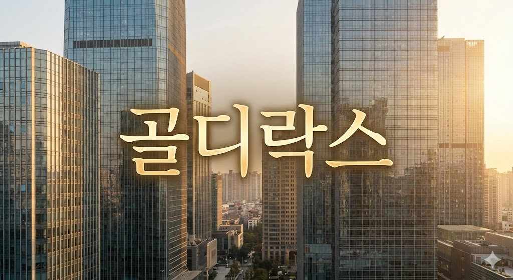 골디락스: 온화한 햇살이 비치는 금융 중심가 전경