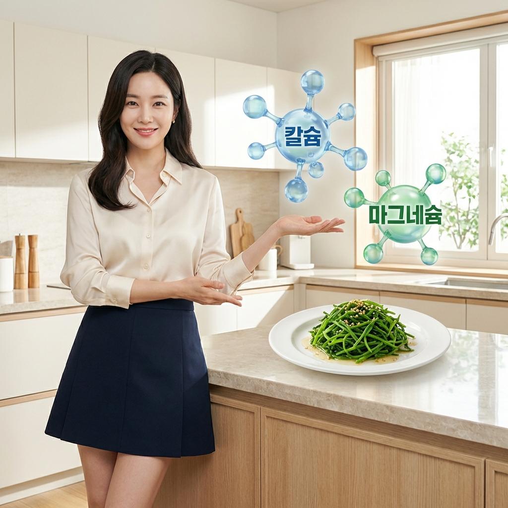 천연 미네랄 영양제 세발나물 섭취법