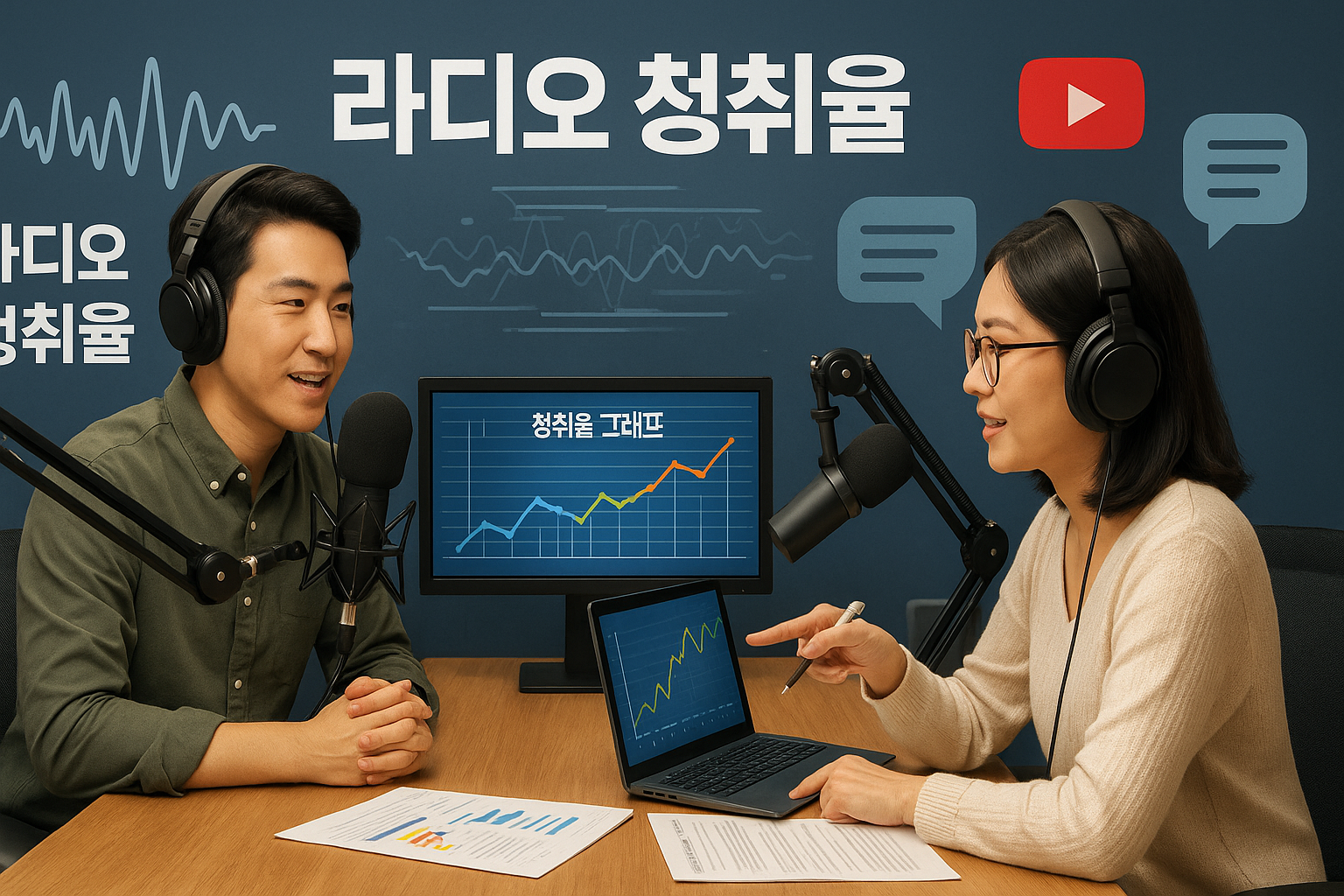 라디오 청취율 분석 토론