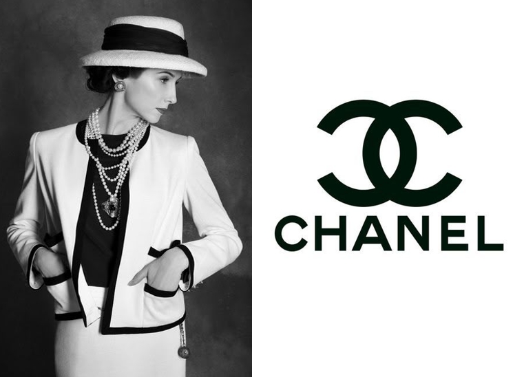 샤넬 창립자 코코샤넬과 로고