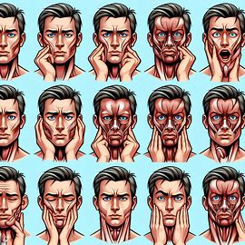 안면 근육 운동