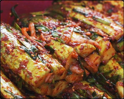 오이소박이 무르지않게 담는법