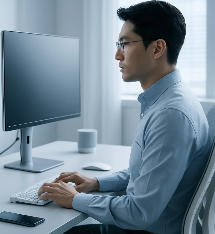 가장 쉬운 해결책, 시선의 높이를 맞춰라