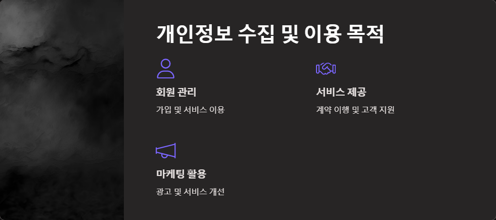 개인정보처리방침